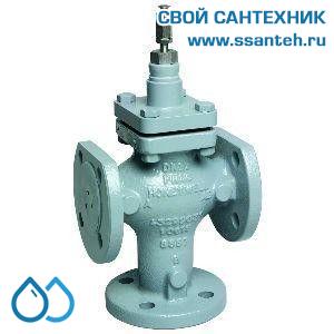 10262 Honeywell, V5050A1215 Клапан трехходовой линейный смесительный фланцевый, PN25, DN100, Kvs 160.0, 38мм, 2…220 °C