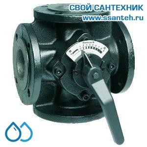 10310 Honeywell ZR40FA Клапан четырехходовой поворотный фланцевый, PN6, DN40, Kvs 25, 2…130 °C