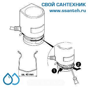10367 Honeywell, MT4-024S-NO Термоэлектрический привод для зонного регулирования, 2-pt, 90Н, 24Vac, 2,5мм, 4мин, NO, 1 концевой выключатель