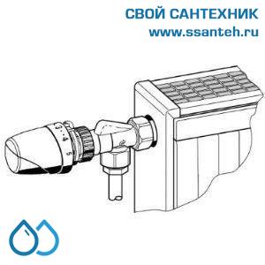 10444 Honeywell T2001W0 Thera-4 Design Термоголовка компактная для радиаторных клапанов, +6...+28°C,  М30 x 1,5, с нулевой отметкой (0°C)