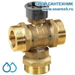 11166 Honeywell, VBG3-15-2.5 Клапан трехходовой регулирующий шаровой, PN25, DN15, G 1, Kvs 2,5