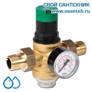 12523 Honeywell D06F-1/2A Клапан понижения давления, PN16, Kvs 2,4 м3/час, 1,5 ... 6 бар, 40 °С, со встроенным фильтром 160 мкм