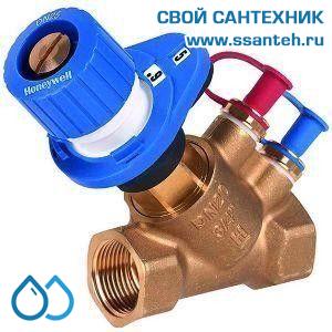 12532 Honeywell, V5032Y0040B Запорно-балансировочный клапан Kombi-2-plus, DN40, Kvs 20,2