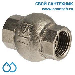 12646 Клапан обратный 1" латунный золотник