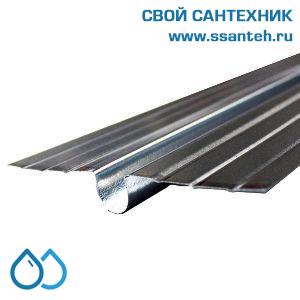 14259 Теплораспределительные пластины (цинк) 1000 х 125 х 0,5 мм , 50-200 Вт/м2