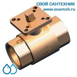 14542 HERZ 1211716 Кран двухходовой регулирующий равнопроцентный без руч.управ., РN 40, 2", Kvs 50 м3/час, 110°С, без рукоятки