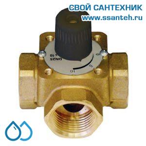 14543 HERZ 1213701 Клапан трехходовой регулирующий с рукояткой, РN 10, 1/2", Kvs 4,0 м3/час, +110°C