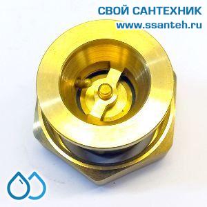 14787 HERZ 1263403 Обратный клапан для подключения к насосу 1" х 1 1/2", PN16, 0...+110°С