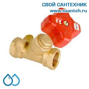15038 HERZ 1401763 Клапан балансировочный для отопления с линейной характеристикой, DN25, 1", PN20, Kvs 6,50 м3/час, 130°С, Штремакс-R