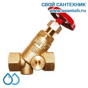 15118 HERZ, 1411515 Вентиль запорный Штремакс-A 1 1/2" слив