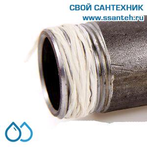 15541 СантехМастерГель Sprint Сантехническая уплотнительная нить, бокс 50 м., + катушка 50 м., блистер