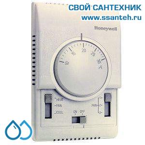 15753 HONEYWELL T6376B1004 Термостат для кондиционирования и тепловых насосов 10-30С, 230В, антисипатор, 