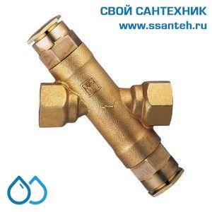 16660 HERZ 2401111 Ограничитель температуры воды 1/2" с промывкой, t=55/70