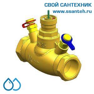 17755 HERZ 1721773 Клапан регулирующий термостатический с предварительной настройкой, DN25, 1" Rp, PN10, Kvs 7,78 м3/час, 110°С, GV