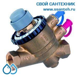 17910 Honeywell, V5004TY10150600 Регулятор расхода клапан Kombi-QM муфтовый, DN15, PN25, 120C, 25-400кПа, 0,06-0,6 м3/ч, 2,5 мм