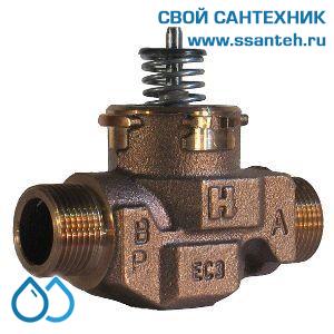 17937 Honeywell VCZAF1000/U Клапан двухходовой регулирующий зонный, 1/2" НР, Kvs 3,0, 96C, PN20