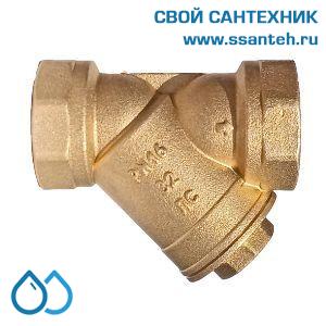 18919 Termicus Фильтр грязевик косой DN50 PN 16 2" ВР без покрытия
