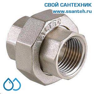 18988 Сгон прямой американка 1 1/4" ВР-ВР