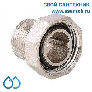 19694 Полусгон с накидной гайкой, 1" х 3/4" НР,  конус