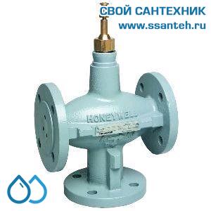 23465 Honeywell, XF80A100 Клапан трехходовой линейный смесительный фланцевый, PN6, DN80, Kvs 100.0, 20мм, 2…170 °C