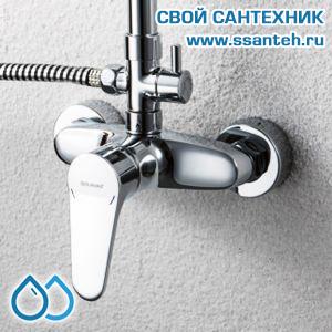 03347 BRAVAT F9111147C-01(EC 1980) Eco Смеситель для ванной комнаты для душа, хром