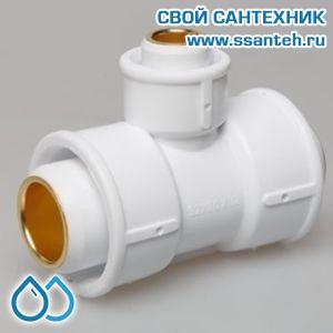 06164 PP-R Тройник переходной 26х20х26 (25/150)