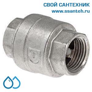 06255 Клапан обратный никелированный 1 1/2"