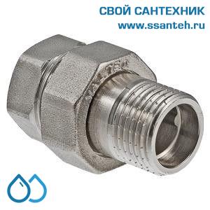 00843 Сгон прямой американка 1/2" вн.-нар.