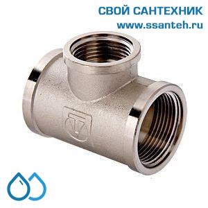 00864 Тройник переходной 1" х 3/4" х 1" вн.-вн.-вн.