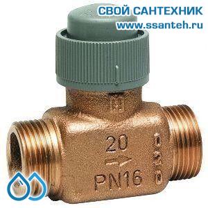 09985 Honeywell, V5832A1046 Клапан двухходовой (проходной) регулирующий резьбовой, PN16, DN15, Kvs 1.0, 6.5мм, 2…120 °C